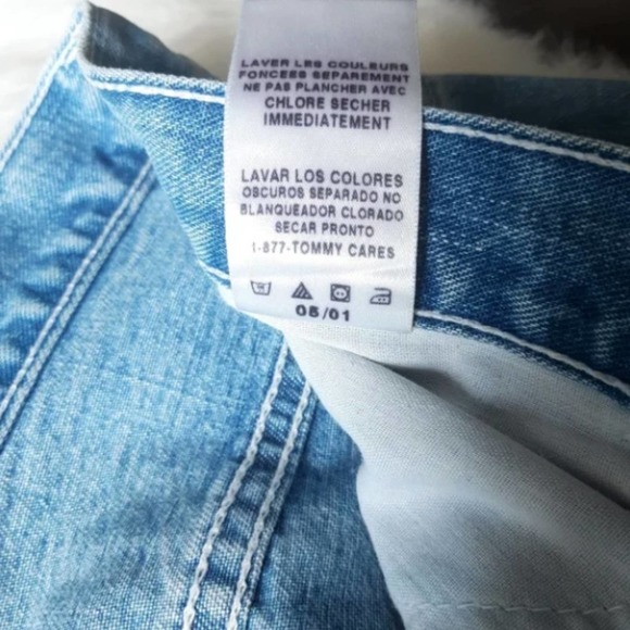 Vintage Y2K/2000s Tommy Hilfiger Carpenter Jeans Women's size 12 - Picture 7 of 7
